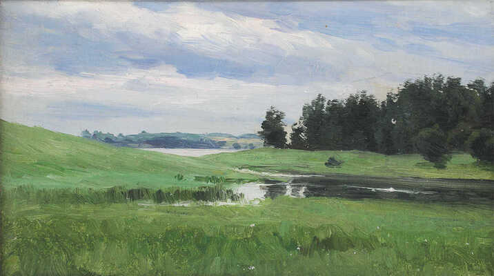 Дубовской Николай Никанорович. Заливной луг